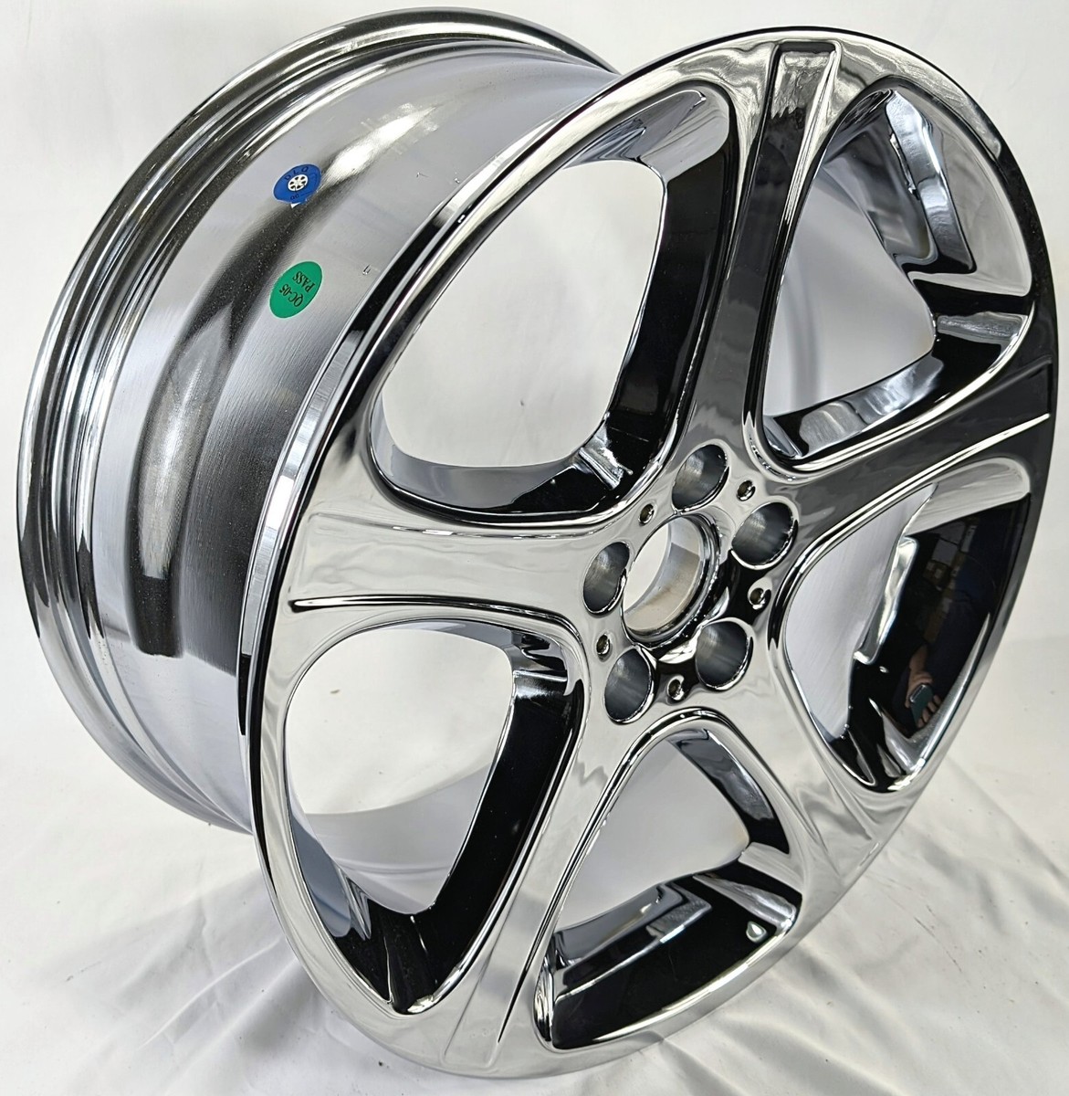 20 Inch Chrome Rim Fits BMW X5 5x120 et 45 74.1 6753516 Hollander