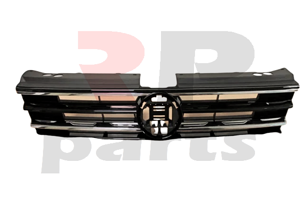 Housse De Pare-Chocs Avant Pour Volkswagen Tiguan L Et X (2022-2023) - Noire Ou Noir/Blanc - Modèle 5NH807155