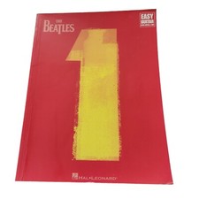 The Beatles 1 Easy Guitar with Notes  Tab Songbook Sheet Music Chords