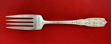 Westmorland Sterling Silver Milburn Rose No Monogram 8" Cold Meat Fork  177195J
