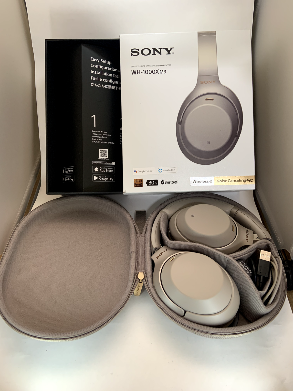 SONY Wireless Noise Canceling Headphone WH-1000XM3(S