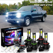 6k Led Headlightfog Light Bulbs Kit For 2002-2005 Chevrolet Avalanche 1500 2500 6k Led Headlightfog Light Bulbs Kit For 2002-2005 Chevrolet Avalanche 1500 2500