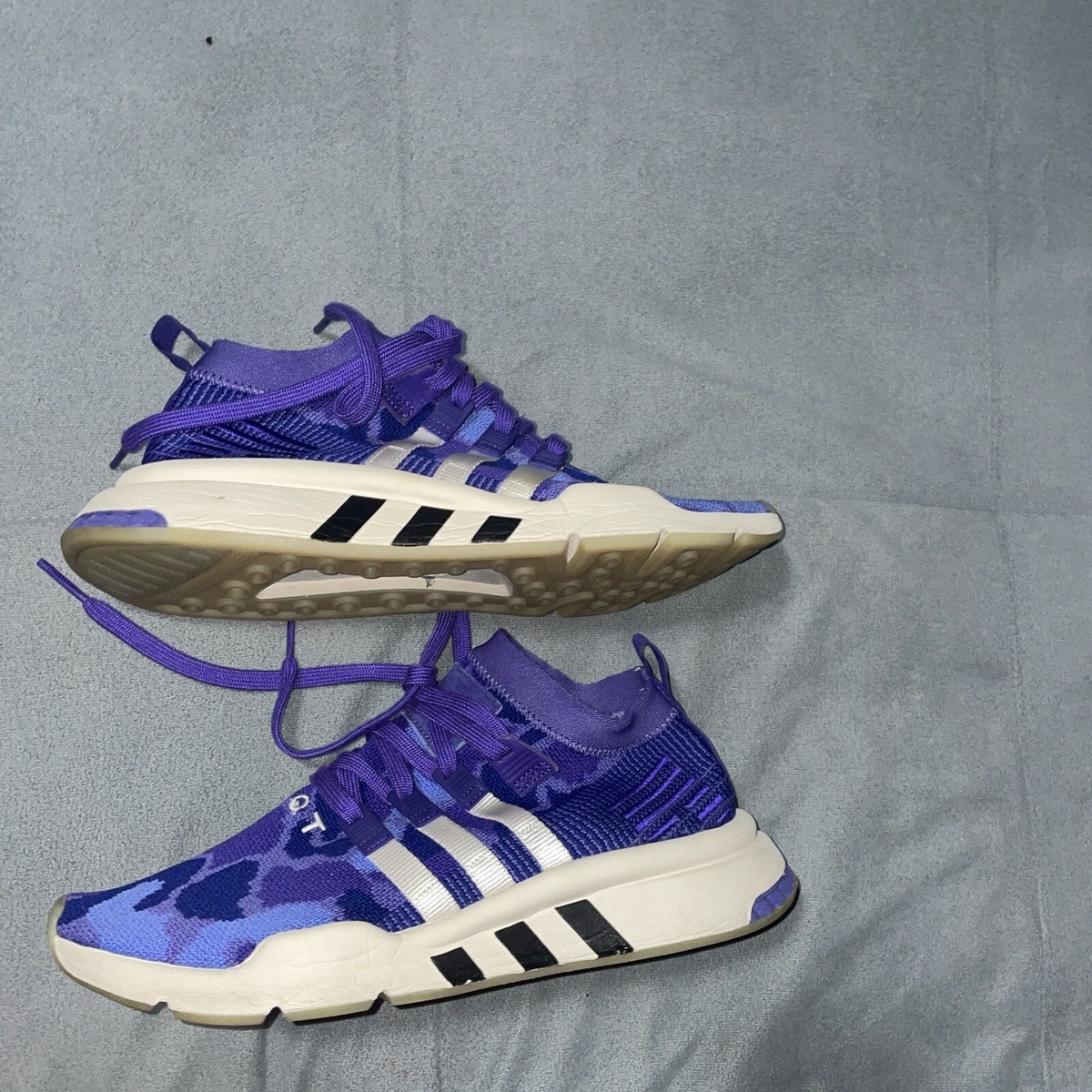 Size adidas EQT Support ADV Mid Purple Camo