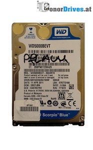 Western DigitalWD5000BEVT-60A0RT0 -500 GB - SATA - PCB 2060-771672-004 Rev. A*