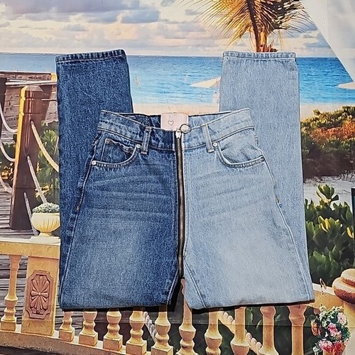 Revice Yin Yang Zipper Jeans Gr. 24 - Bild 4 von 8