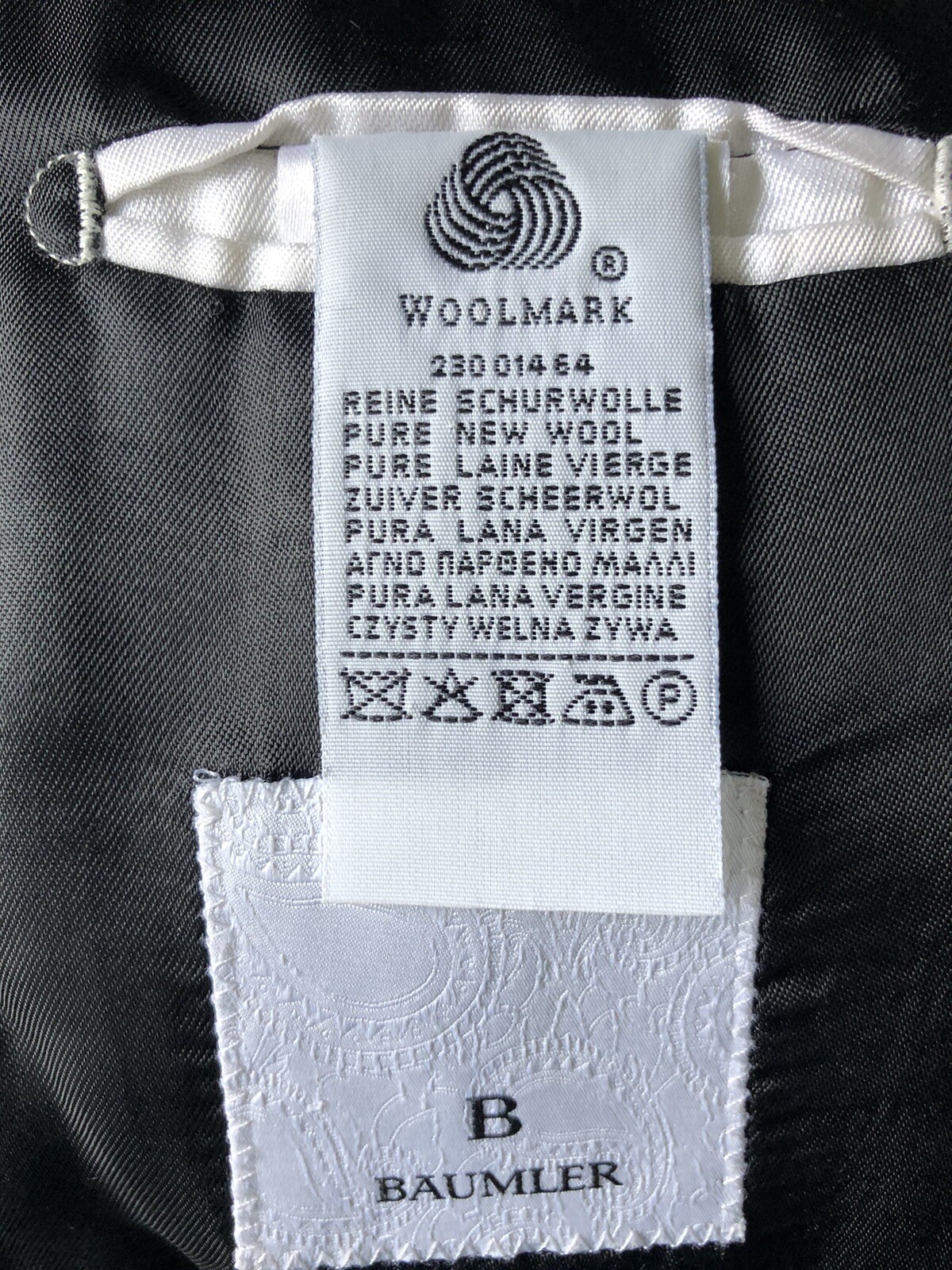 Baumler Evolution Wool Blazer Jacket Men's 42L Bl… - image 13