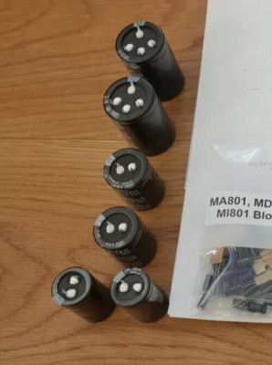 CARVER TFM-24 25 35 35X 55 Power Supply Capacitors to Repair/Upgrade