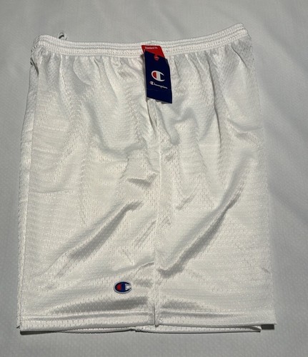 Champion Shorts Mens Large White Mesh