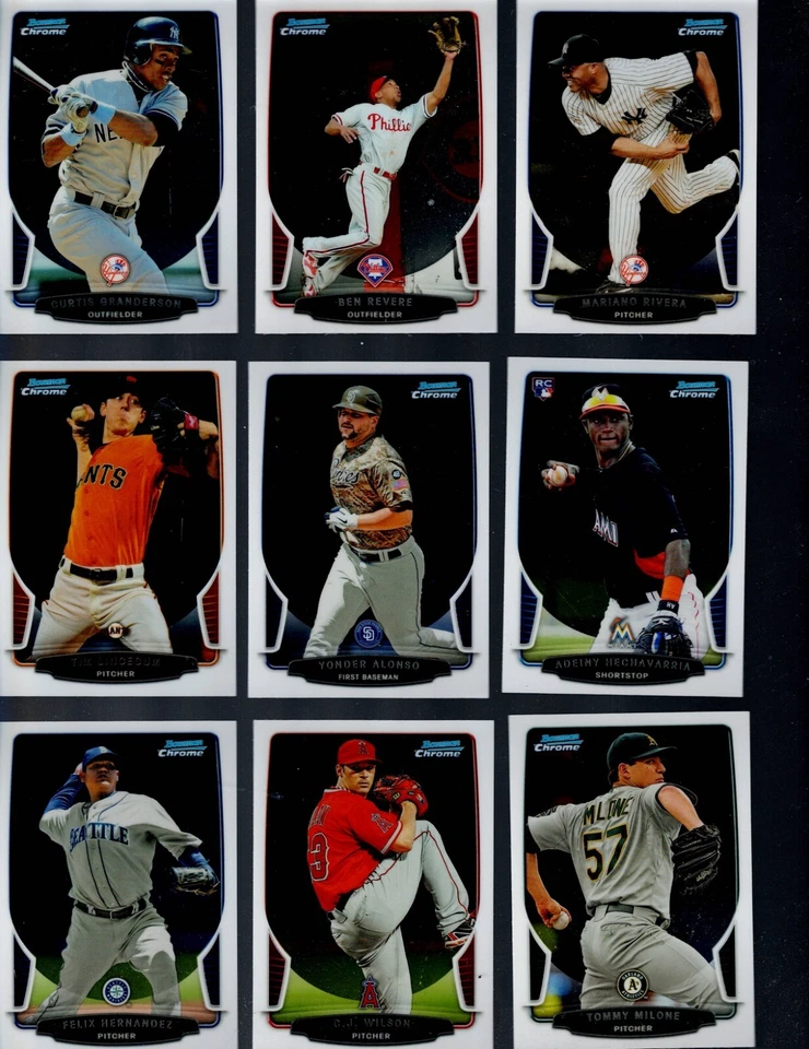 2013 BOWMAN CHROME Baseball  Complete Your Set BUY MORE SAVE MORE - Image 2 of 4