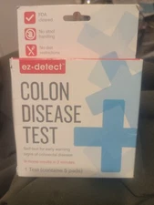 EZ Detect Colon Disease Self Test Kit For Colorectal Disease 5 Test Pads