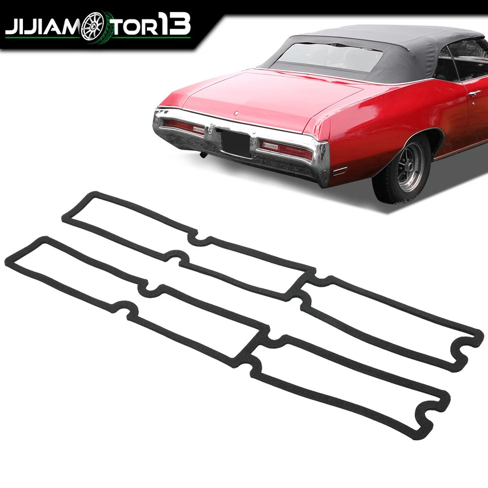 Juntas de lente de lámpara de luz trasera aptas para Buick Skylark, GSX 1970-1972 Foto 3 de 4