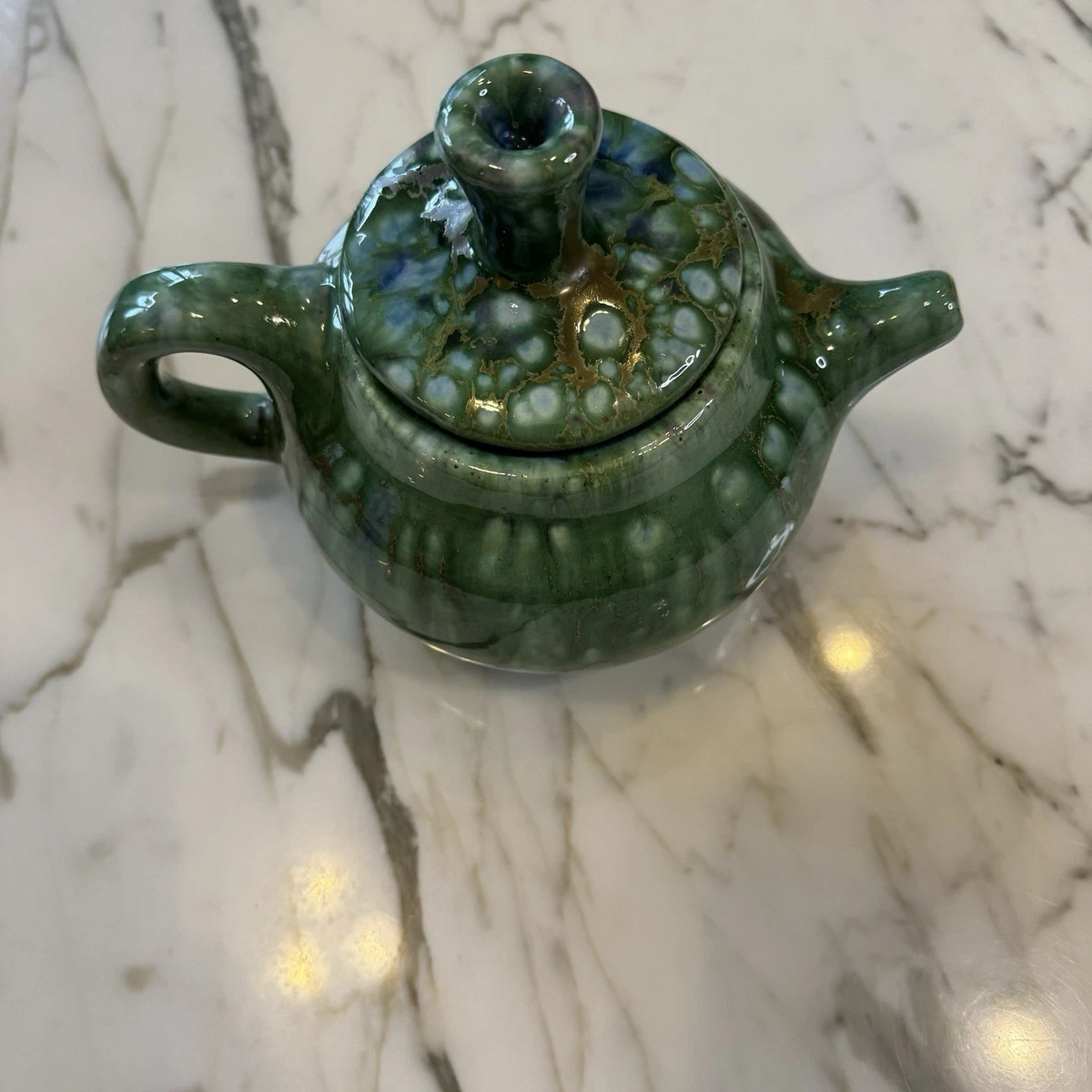 翡翠中国风茶壶| eBay