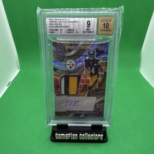 Panini 2022 Spectra Aspiring Neon Purple George Pickens Auto Patch Rookie Steel…