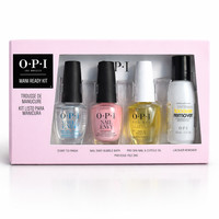 OPI Mani Ready Kit Nail Care Set – Nail Treatment & Manicure Gift Set