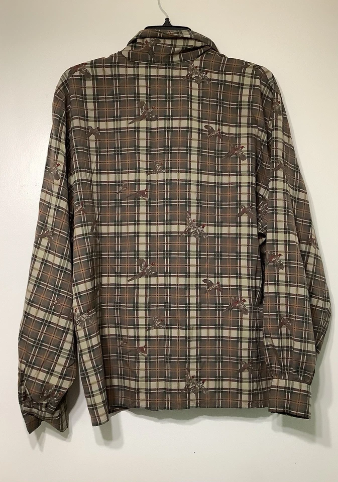 JH Collectibles女式格子上衣带野鸡围巾覆盖纽扣 — 第 2/4 张图片