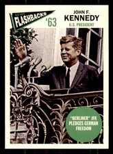 2012 Topps Heritage #NF-JKE John F. Kennedy News Flashbacks
