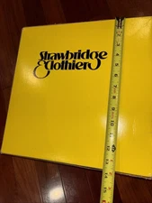 Vintage 1990s Strawbridge and Clothier Gift Box History Department Store 14”x14”