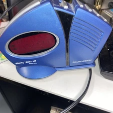 Soundesign Wacky Wake Up Alarm Clock AM/FM Radio 3131L Tested Works