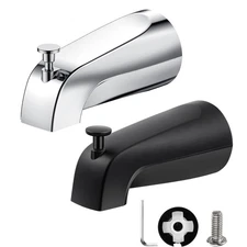 Tub Spout with Diverter Bathroom Bathtub Faucet Replacement Wall Mount 1/2" IPS