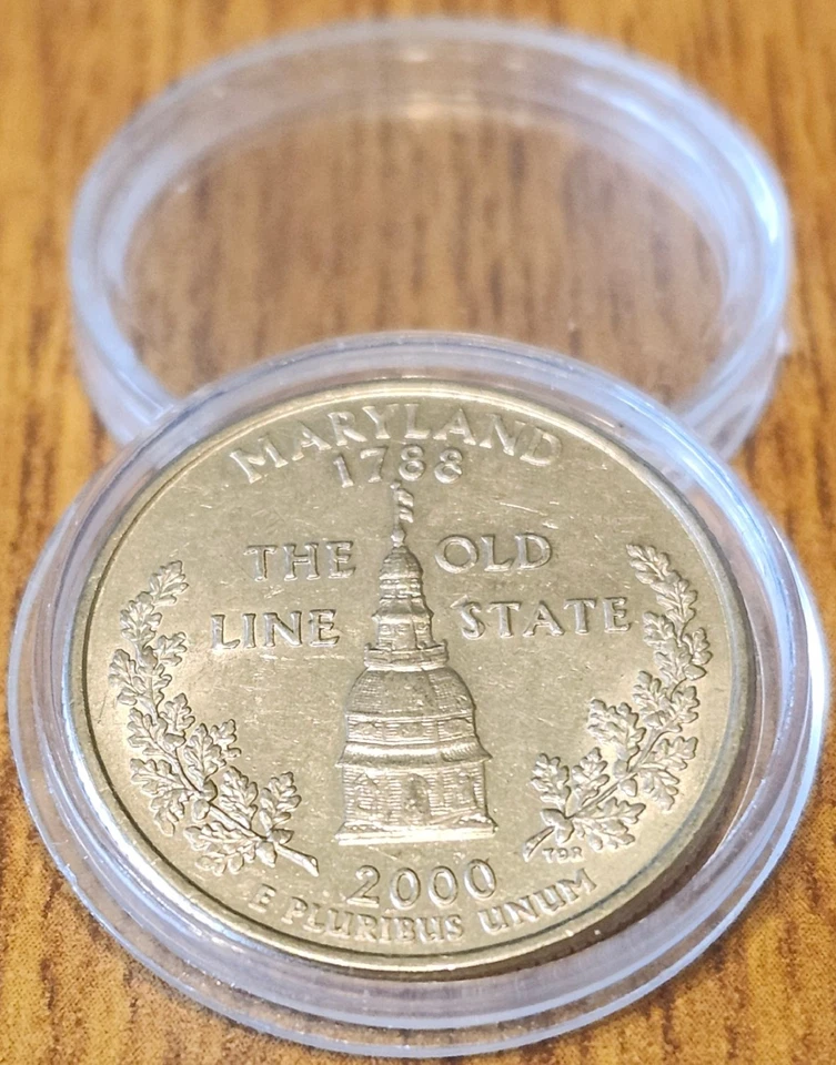 50% Off Sale - 2000P Maryland State Quarter Collectible Quarter from Bank Rolls - Image 2 of 4