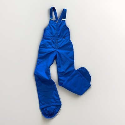 Bogner Vintage Bib Snowboard Snow Ski Pants Overalls One Piece Youth Sz 12 Blue