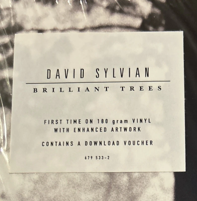 Brilliant Trees by David Sylvian (Record, 2019) Reissue 180gm Heavyweight Vinyl - Image 2 of 4