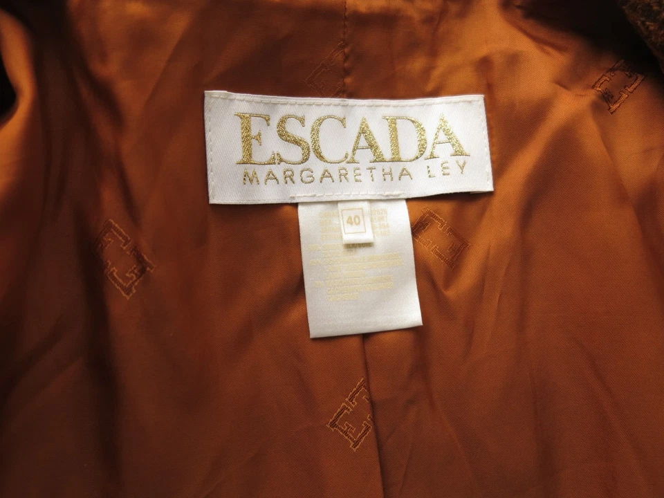 ESCADA MARGARETHA LEY LUXUS BUSINESS BLAZER GR. 40/ M/ UK- 14/ US- 10/ FR- 42 - Bild 4 von 4