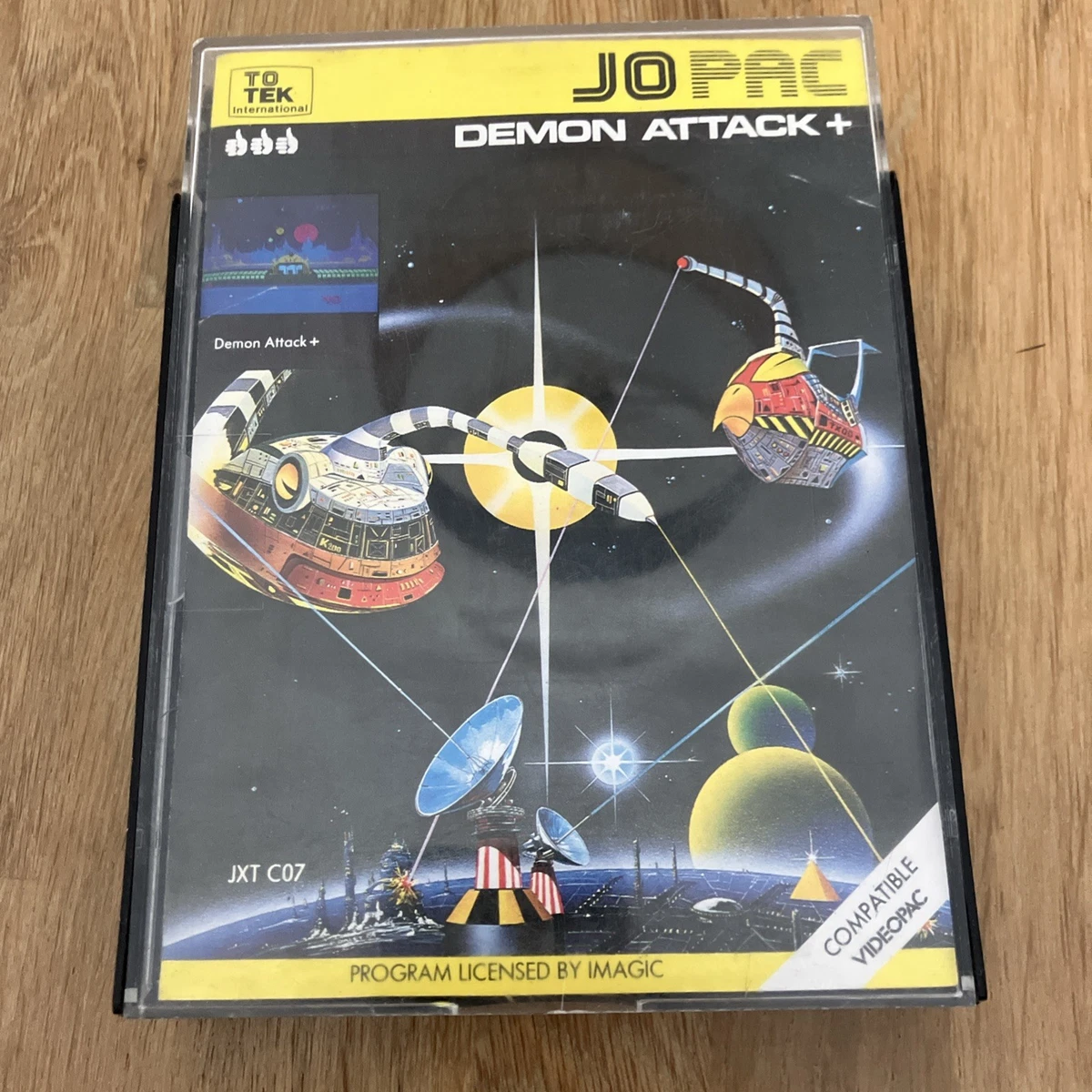 Jeu Vidéopac Grand Prix – Jeu Démon/attack En Très Bon état, Rétro Gaming Magnavox