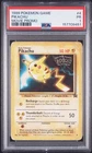 Pikachu 1999 WB Movie Stamped Promo Black Star #4 PSA 1