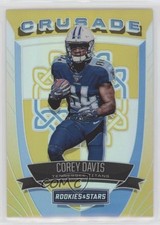 2017 Panini Rookies & Stars Crusade Gold /10 Corey Davis #38 5by