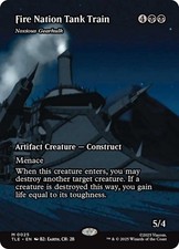 Fire Nation Tank Train - Noxious Gearhulk (Borderless) Avatar Eternal 188 Normal