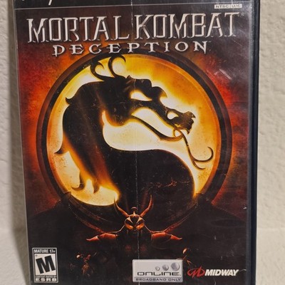 Mortal Kombat: Deception - Sony PlayStation 2 Game, Midway Fighting 2004 NTSC