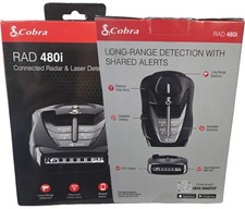STOP GETTING SPEEDING TICKETS Cobra Electronics Rad 480i Radar/Laser Detector