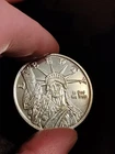 Liberty Mint Statue of Liberty Design 1 Troy oz .999 Silver Round