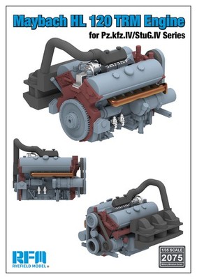 RYEFIELD 2075 1/35  HL 120 TRM Engine For Pz.kfz.IV/StuG.IV Series