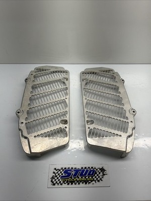Bullet Proof Designs Radiator Guards - Silver KTM-RG-19-SIL USED