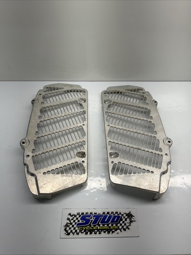 Bullet Proof Designs Radiator Guards - Silver KTM-RG-19-SIL USED