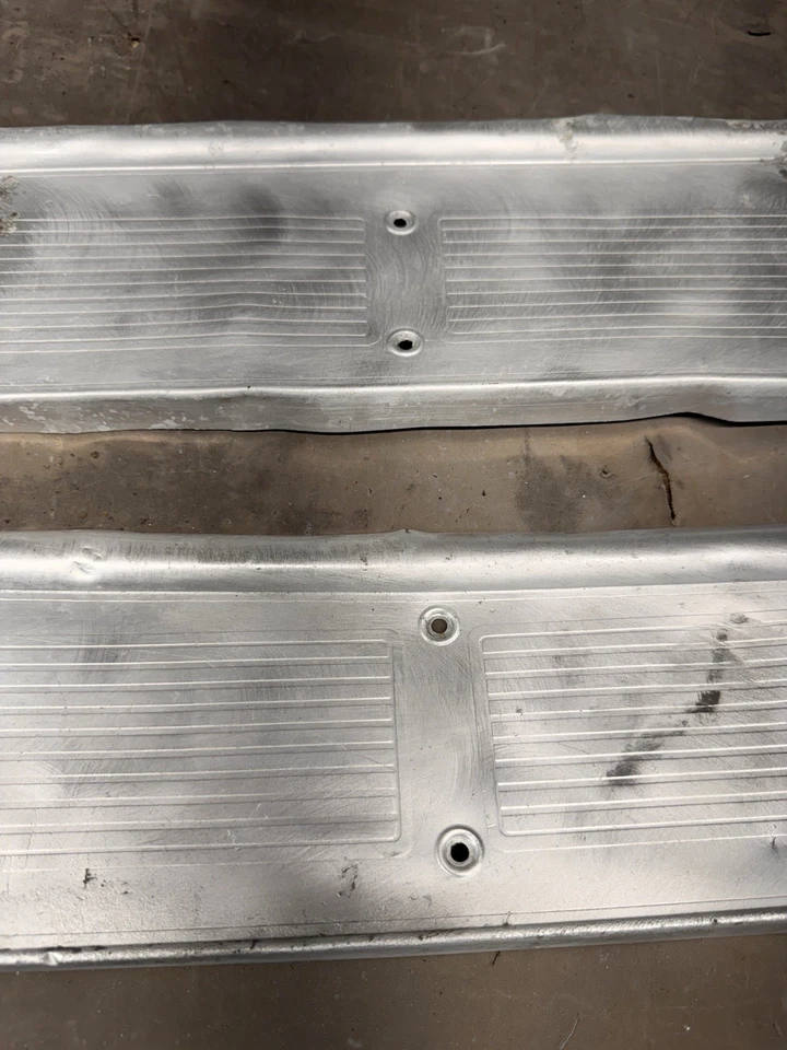 1961-1962 Ford Galaxie 2 Door Carpet Trim Sill Plate Moldings Mercury Park Lane - Image 3 of 4