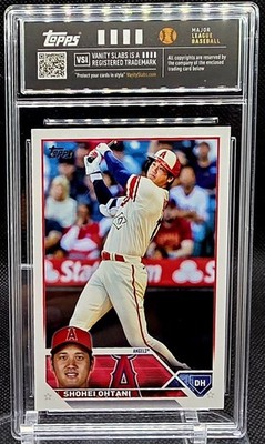 Shohei Ohtani #600 White Jersey Advance Stats Encased
