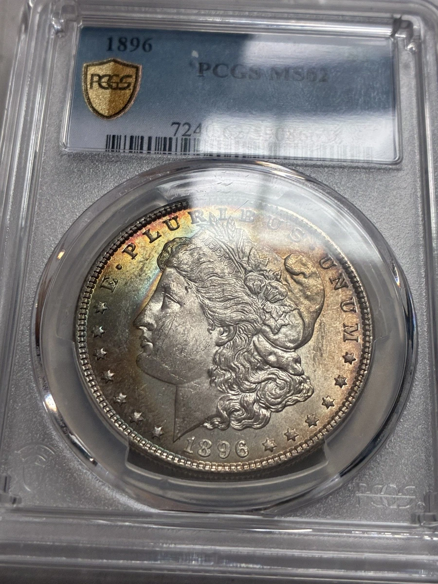 MS 62 Graded 1896 Year Morgan US Dollars (1878-1921) for sale | eBay