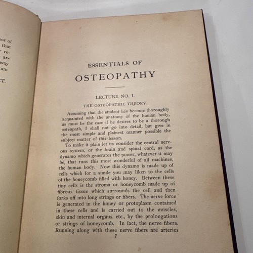 1903 ESSENTIALS OF OSTEOPATHY, Isabel Davenport, Early Female M.D. True FIRST ED - Picture 7 of 15
