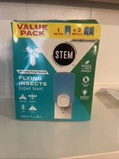 STEM Light Trap Attracts and Traps Flying Insects Starter Kit 1 Device 2 Refill