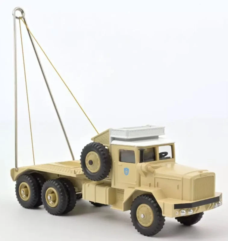Camion Berliet TBO 15 Benne Norev 1/43 – 1959 – Orange – RARE (boîte D'origine)