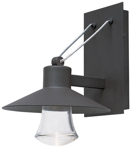 Maxim Civic 12 1/2" High Architectural Bronze LED Outdoor Wall Light - Picture 2 of 6