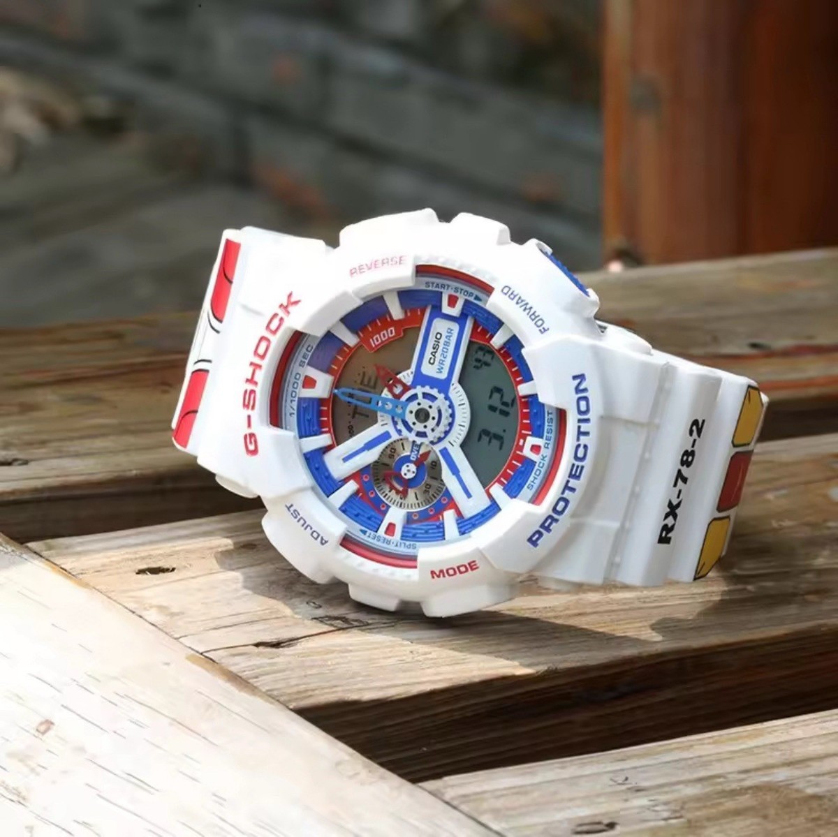CASIO G-SHOCK GA-110TR-7AJF Gundam RX78-2 40th Anniversary Model