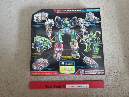 Transformers Power Core Combiners Mudslinger & Destructicons New - Picture 2 of 6