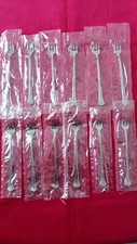 12 Oneida SPRING GLEN Seafood Cocktail Forks 6" Stainless Distinction Deluxe Glo