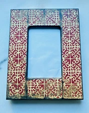 Creative Co-op WILLIAMSBURG Garden Story Collection 4x6 Picture Frame~Vert/Horiz