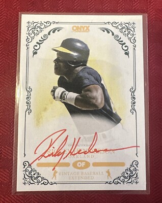 2022 Onyx Vintage Extended Autographs Blue ink. Elly De La Cruz 