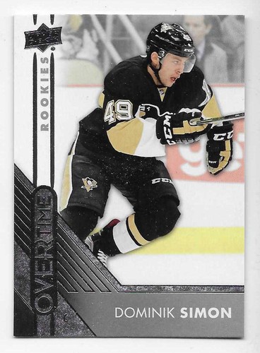 16/17 UPPER DECK OVERTIME BASE & ROOKIES Hockey (#61-120) U-Pick From List - Picture 40 of 48